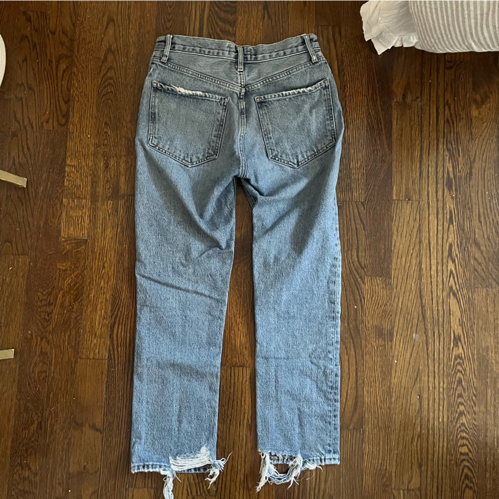 Agolde Riley High Rise Straight Crop size 25 - Picture 5 of 5